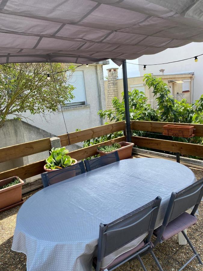 פאלאבה-לה-פלו Appt Avec Parking, Clim, Wifi A 50 M De La Plage מראה חיצוני תמונה